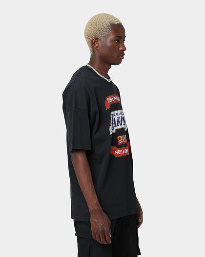 Mitchell & Ness Los Angeles Lakers 3-Peat T-Shirt Black