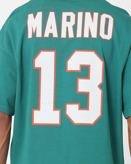Mitchell & Ness Miami Dolphins Dan Marino N&N Oversized T-Shirt Faded Teal