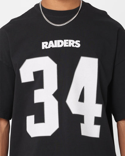 Mitchell & Ness Los Angeles Raiders Bo Jackson #34 N&N Oversized T-Shirt Faded Black