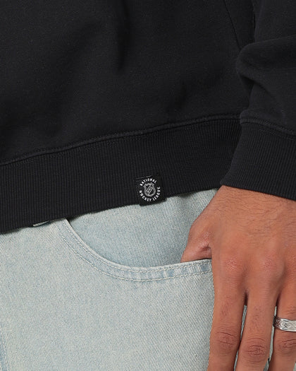 Majestic Athletic Anaheim Ducks Ice Player Crewneck Faded Black