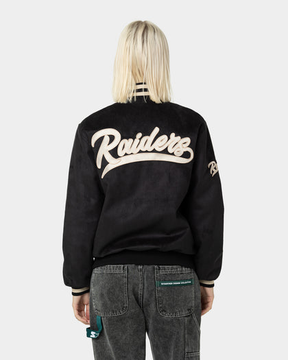 New Era Las Vegas Raiders Suede Jacket Black