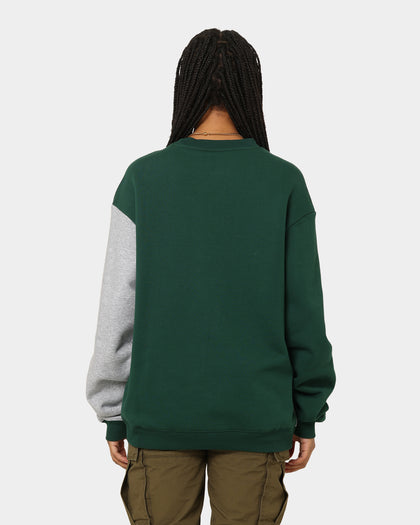 National Collegiate Athletic Association Michigan State Spartans Vert Panel Crewneck Green