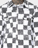 Saint Morta Vintage Checks Denim Jacket White/Black