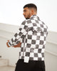 Saint Morta Vintage Checks Denim Jacket White/Black