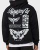 Rats Get Fat Butterfly Effect Hoodie Black
