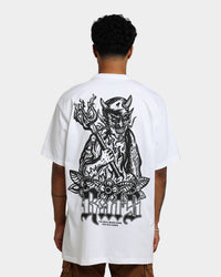 Rats Get Fat Idle Hands T-Shirt White
