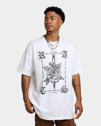 Rats Get Fat No Love T-Shirt White