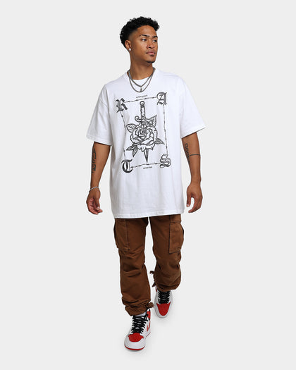 Rats Get Fat No Love T-Shirt White