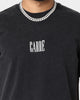 Carre Multi-Rose Vintage T-Shirt Washed Black