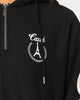 Carré Royale Quarter Zip Hoodie Black