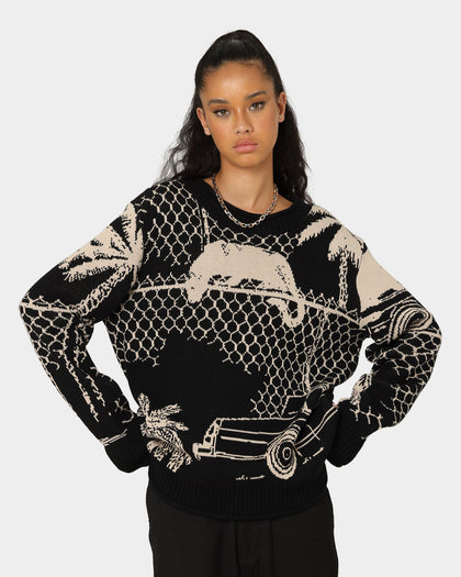 Honor The Gift Jungle Sweater Black