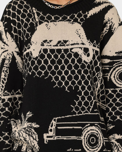 Honor The Gift Jungle Sweater Black