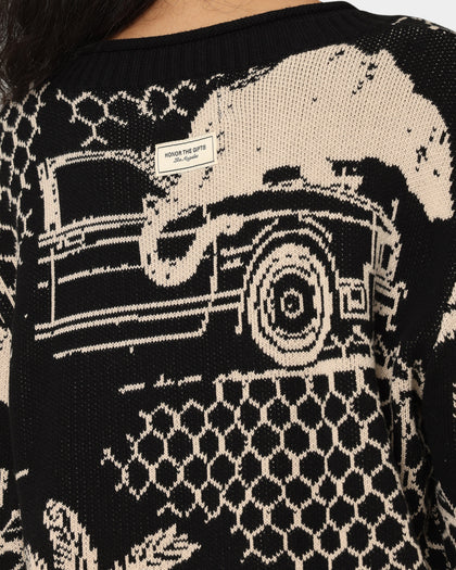 Honor The Gift Jungle Sweater Black