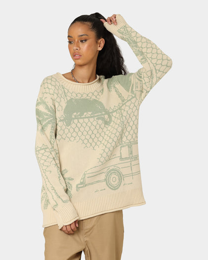 Honor The Gift Jungle Sweater Cream