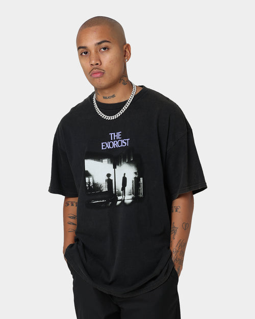 73Studio X The Exorcist The Exorcist Poster Vintage T-Shirt Black Wash