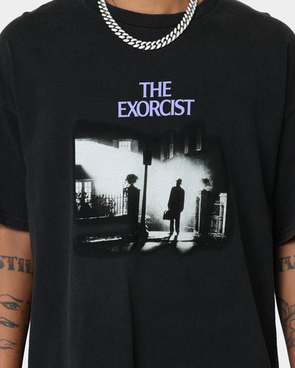 73Studio X The Exorcist The Exorcist Poster Vintage T-Shirt Black Wash