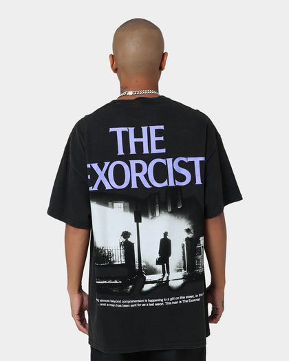 73Studio X The Exorcist The Exorcist Poster Vintage T-Shirt Black Wash