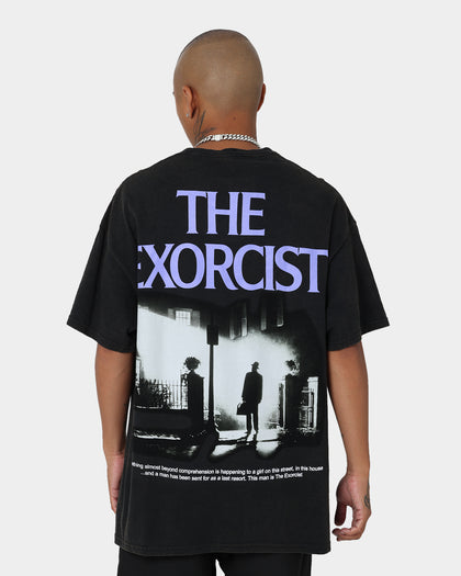 73Studio X The Exorcist The Exorcist Poster Vintage T-Shirt Black Wash
