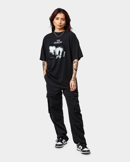 73Studio X The Exorcist The Exorcist Poster Vintage T-Shirt Black Wash