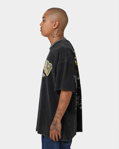 Rodman Brand Zine Vintage T-Shirt Vintage Black