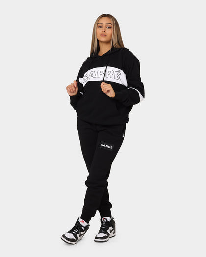 Carré Panneau Hoodie Black/White