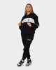Carré Panneau Hoodie Black/White