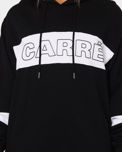 Carré Panneau Hoodie Black/White