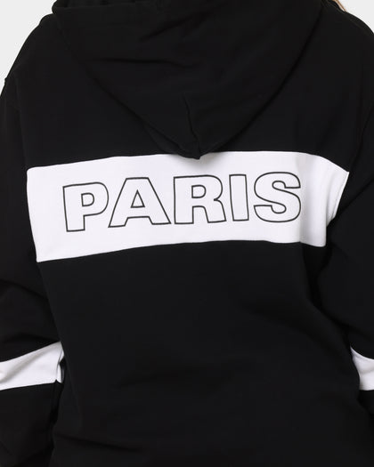 Carré Panneau Hoodie Black/White