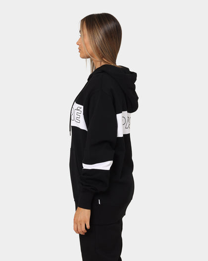 Carré Panneau Hoodie Black/White