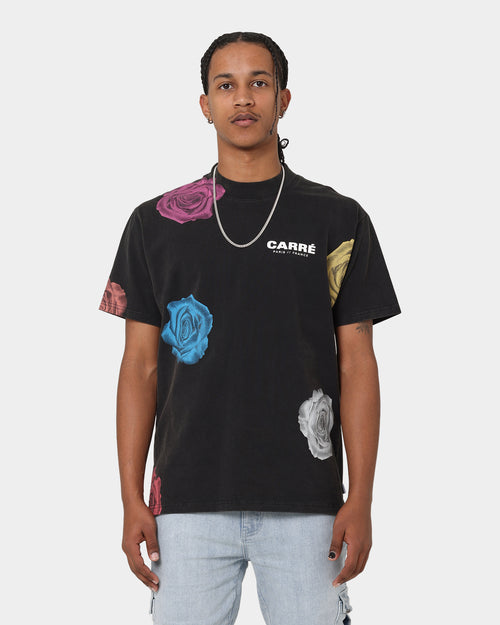 Carré Rose Bunch Vintage T-Shirt Black Wash
