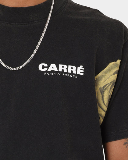 Carré Rose Bunch Vintage T-Shirt Black Wash