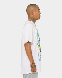 Goat Crew More Peace Less War Vintage T-Shirt White