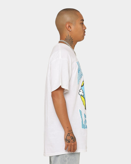 Goat Crew More Peace Less War Vintage T-Shirt White