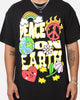 Goat Crew Peace On Earth T-Shirt Black