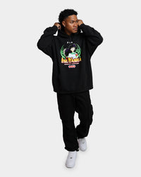 Goat Crew X InuYasha Kagome Vintage Hoodie Black Wash