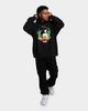 Goat Crew X InuYasha Kagome Vintage Hoodie Black Wash