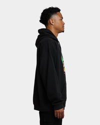Goat Crew X InuYasha Kagome Vintage Hoodie Black Wash