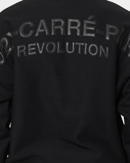 Carré 202X Mock Oversized Crewneck Black