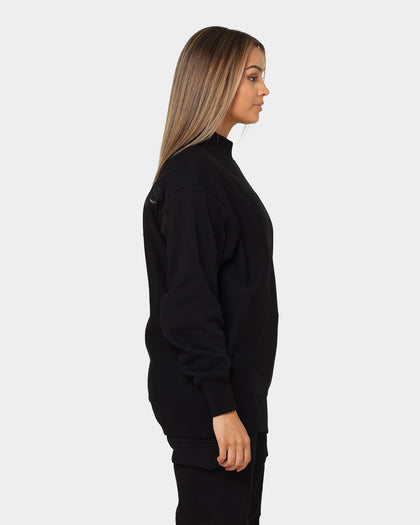 Carré 202X Mock Oversized Crewneck Black