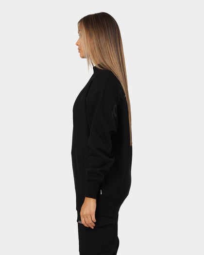 Carré 202X Mock Oversized Crewneck Black