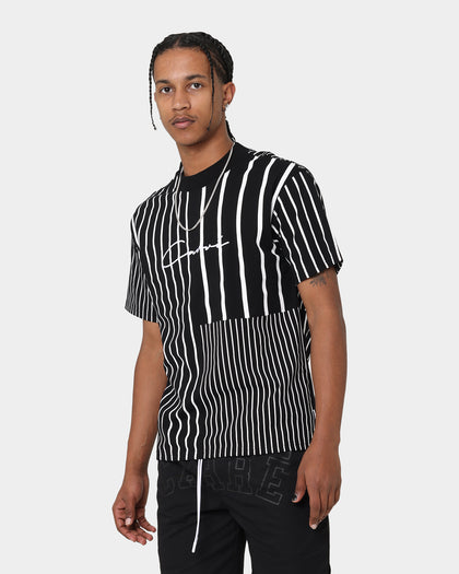 Carré Triple Stripe T-Shirt Black/White