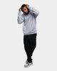 Russell Athletic Originals Small Arch Hoodie Grey Marle