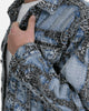MNML Boro Paisley Trucker Jacket Blue/Black
