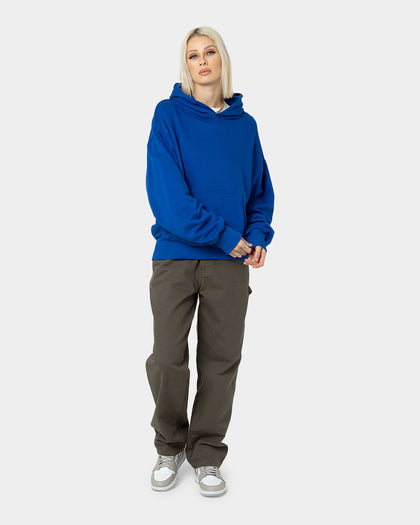 MNML Double Layer Hoodie Blue