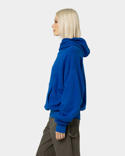 MNML Double Layer Hoodie Blue