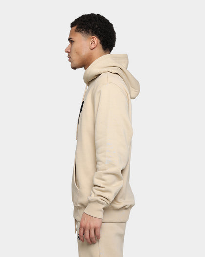 Russell Athletic Boucle Fleece Hoodie Stone