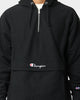 Champion Reverse Weave Boxy Anorak Hoodie Black