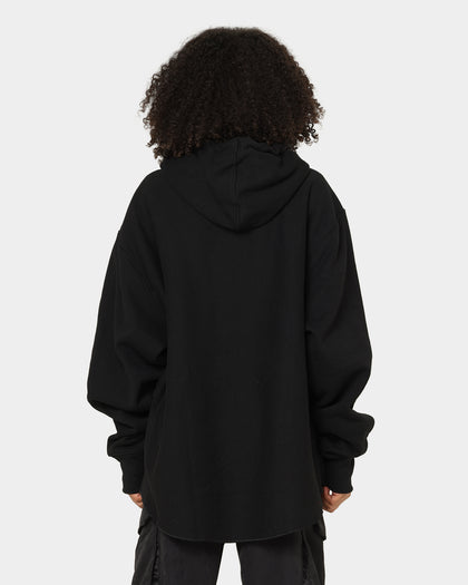 Champion Reverse Weave Boxy Anorak Hoodie Black
