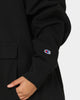 Champion Reverse Weave Boxy Anorak Hoodie Black