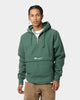 Champion Reverse Weave Boxy Anorak Hoodie Dark Green